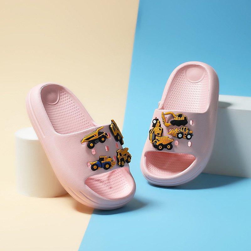 Lightweight Cozy for Family Bonding at Home Cute Parent Child Matching Slides Slippers