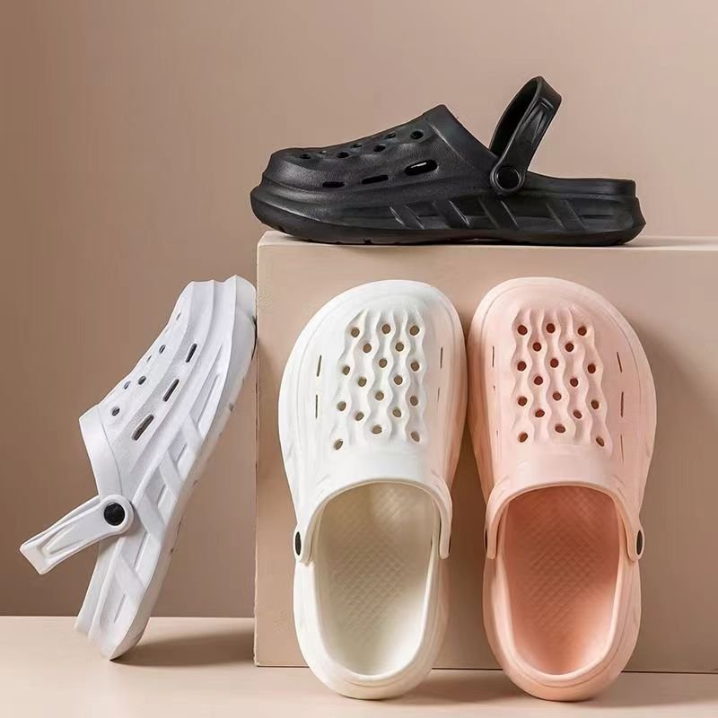 Summer EVA Upper Sliders Crocks for Men Slippers Unisex Clogs Hole Shoes Clogs Design Breathable Comfort Sandals