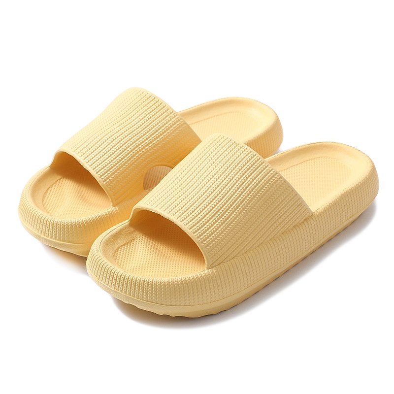 2024 Summer Quick Drying Bathroom Hotel Home Woman Female Soft Sole Slide EVA Sandals House Ladies Slippers