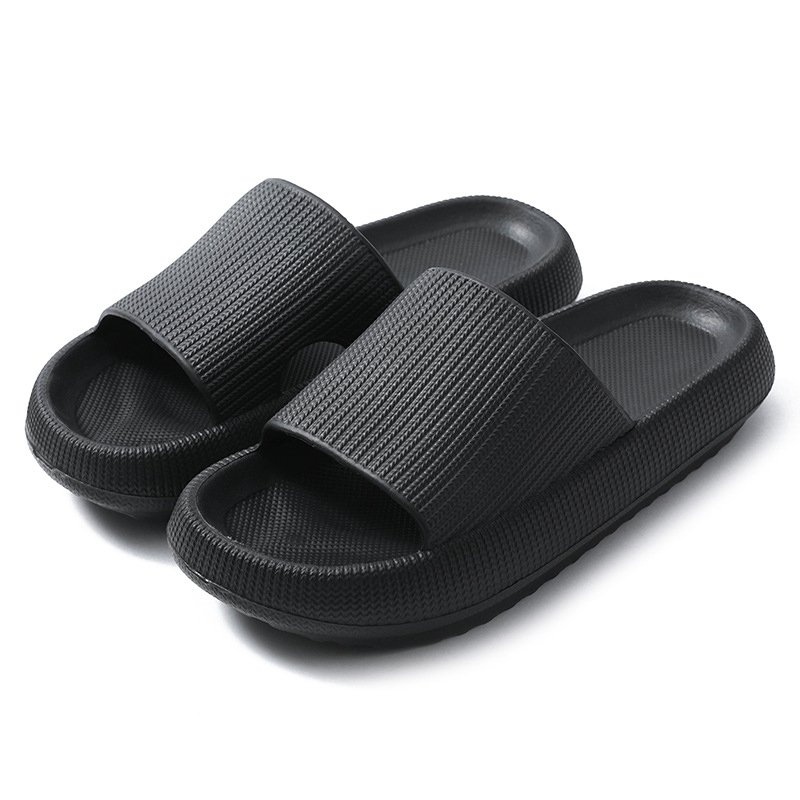 2024 Summer Quick Drying Bathroom Hotel Home Woman Female Soft Sole Slide EVA Sandals House Ladies Slippers