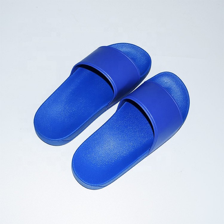 slippers manufacturer black PVC flat soft comfy slide, multi colors custom logo man shoes, customized sandals for men women