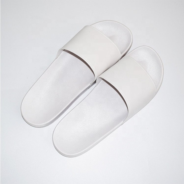 slippers manufacturer black PVC flat soft comfy slide, multi colors custom logo man shoes, customized sandals for men women