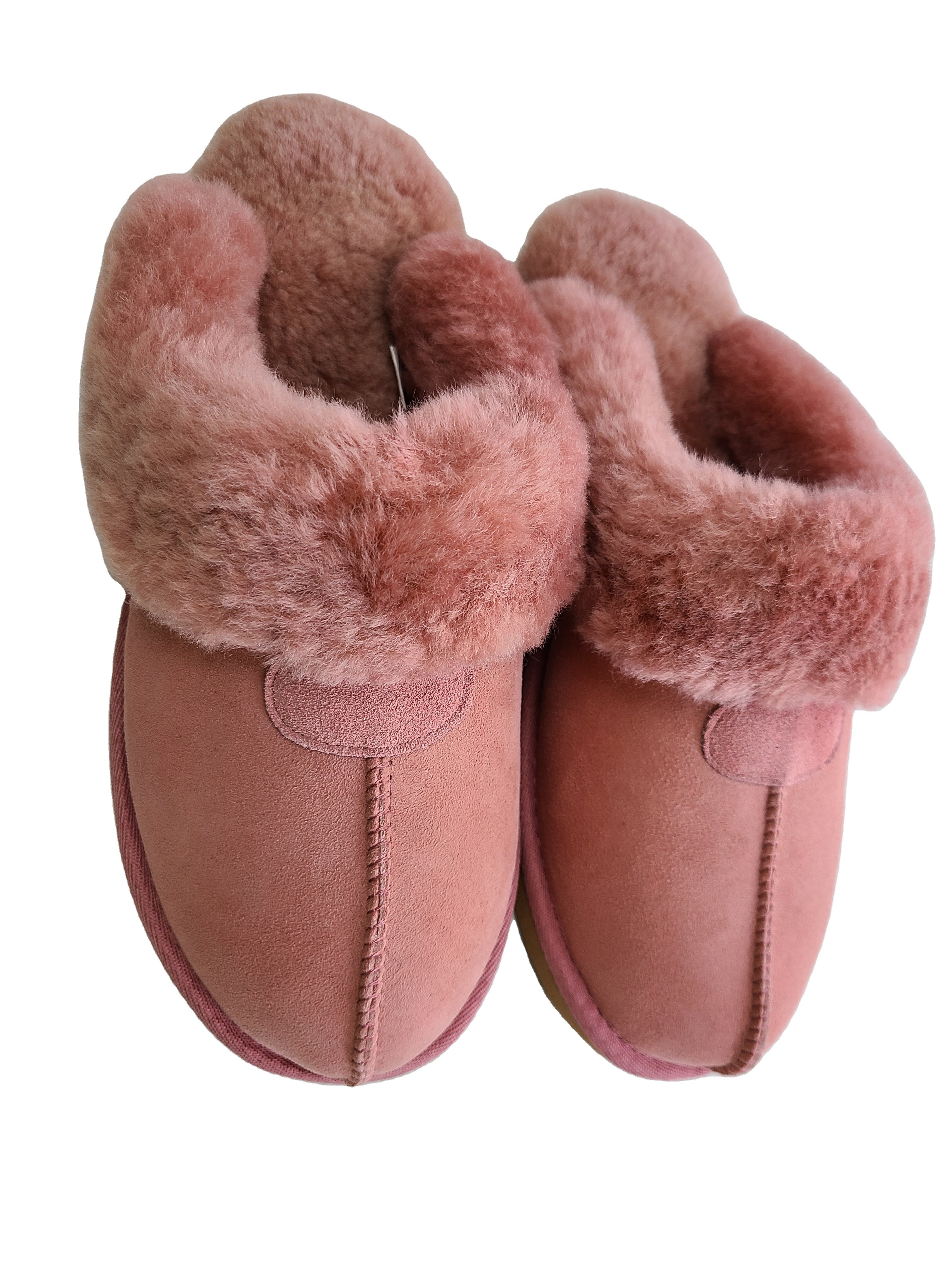 Factory Custom logo fluffy Winter Austrailan fuzzy home merino wool slides women warm fashion double face sheepskin fur slippers