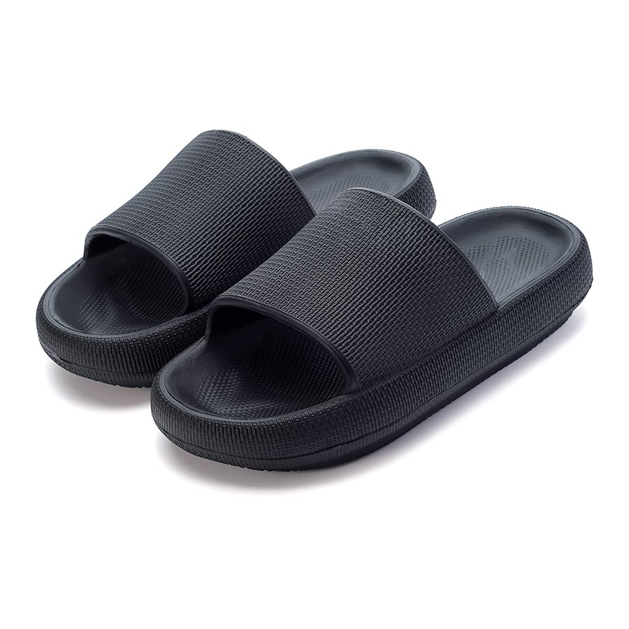 Open toe comfort non-slip quick drying slippers house use unisex custom logo men slides slippers