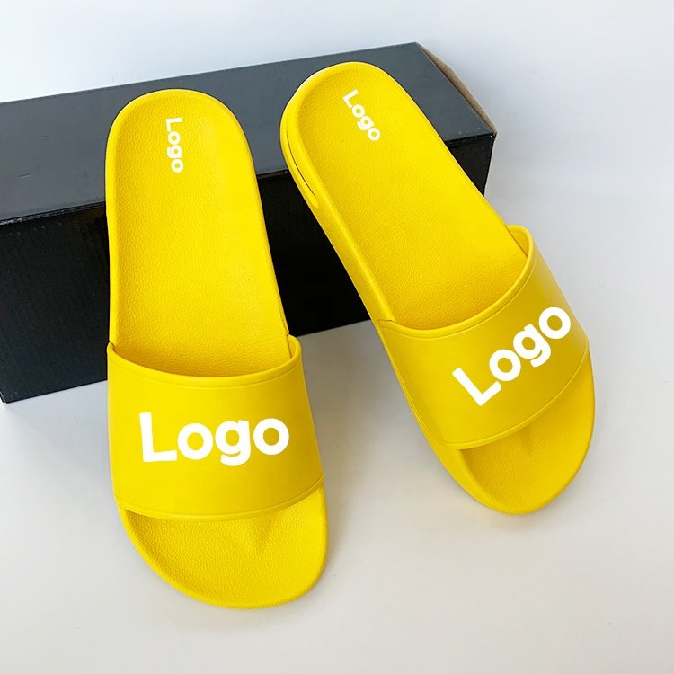 2024 Canada Popular Tread Custom 3-d Print Slides Slippers Air Cushion Male Fashion Rubber Slides Slippers