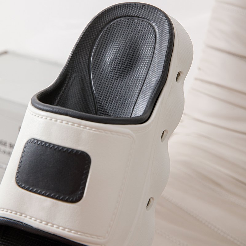 Brand Logo Custom Summer Men Casual Home EVA Soft Slippers Plus Size US 14 15 EU 48 49 Fashion Outdoor Beach Flat Foam Slides