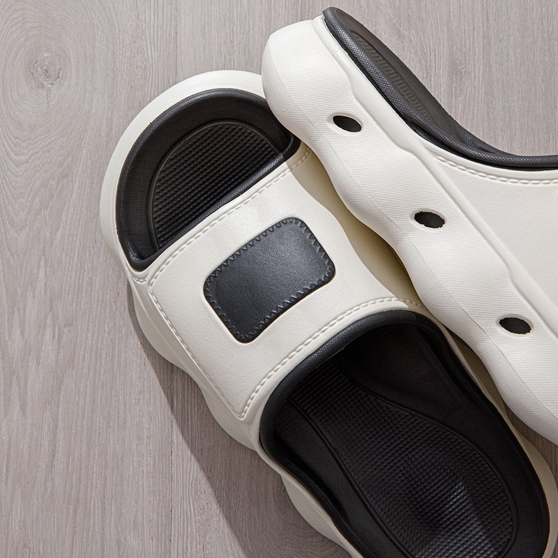 Brand Logo Custom Summer Men Casual Home EVA Soft Slippers Plus Size US 14 15 EU 48 49 Fashion Outdoor Beach Flat Foam Slides