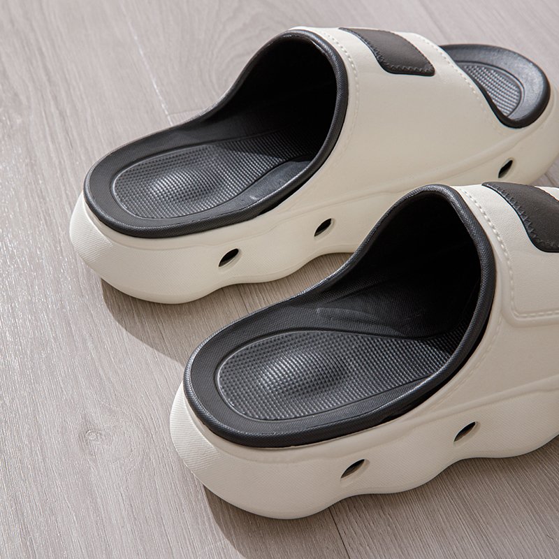Brand Logo Custom Summer Men Casual Home EVA Soft Slippers Plus Size US 14 15 EU 48 49 Fashion Outdoor Beach Flat Foam Slides