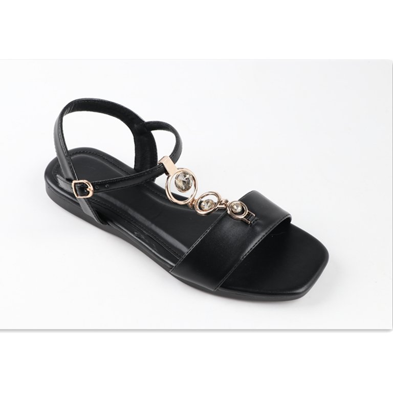 Designer Sandals New Design Summer Women's Flat Slippers Ladies Sandals Outdoor Designer Slides Female Sandals Light Pearl PVC