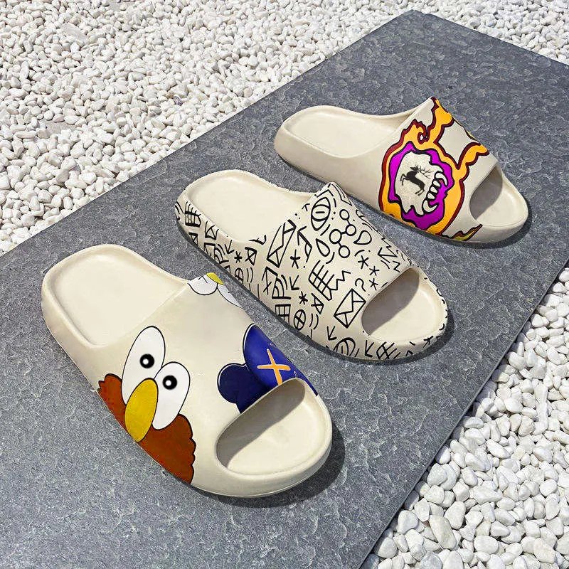 Custom Logo Original High Quality Slides Slipper Brand Cloud Footwear Shoes Original Slides for Women Men