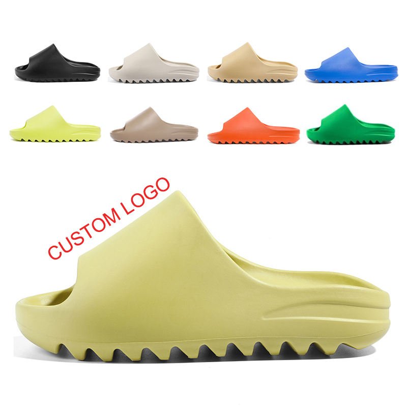 Custom Logo New EVA Unisex Men Women Shoes Outdoor Flat Beach Ladies Slides Slippers Sandals