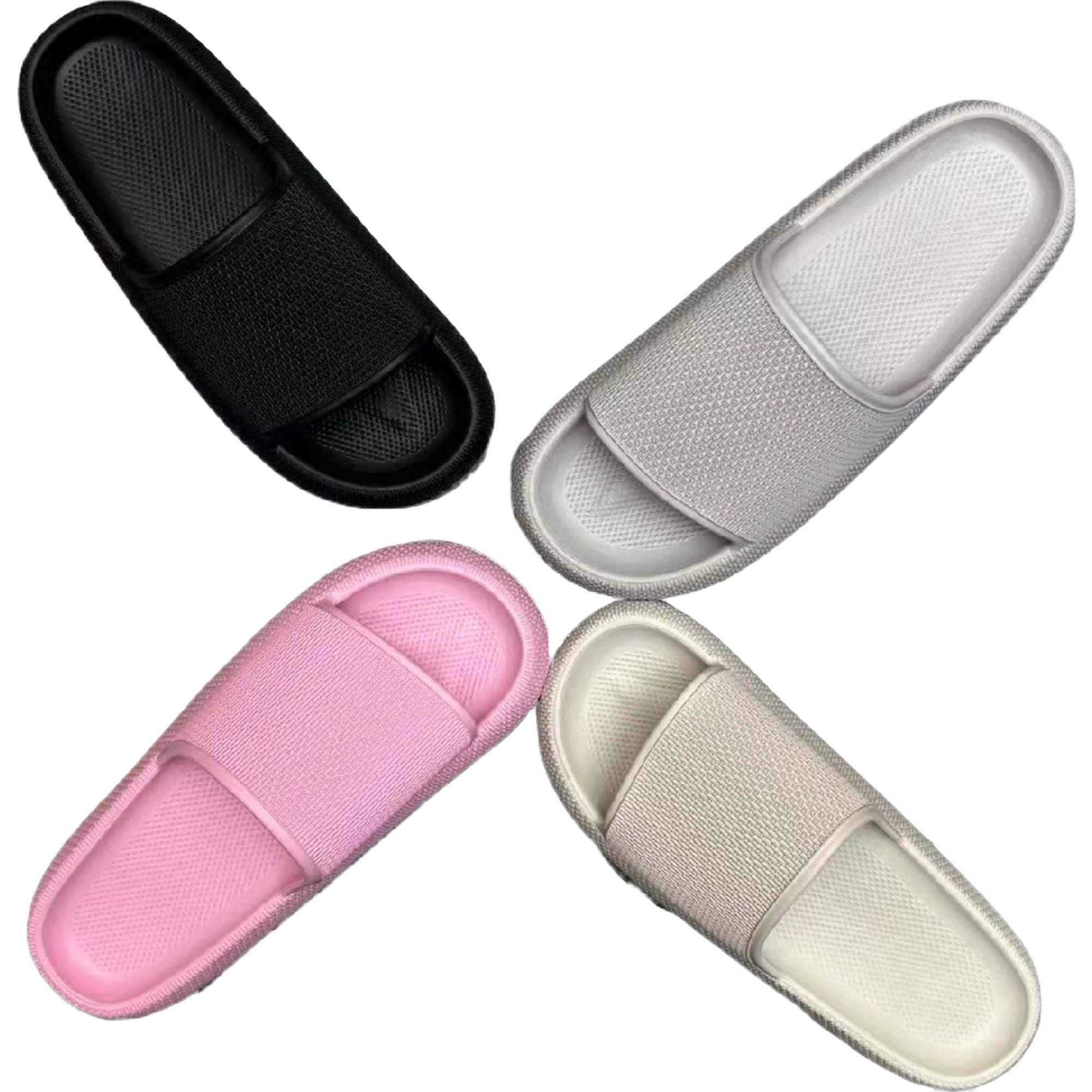 Custom Wholesale Summer Shoes Women Slippers EVA Waterproof Slide Slippers