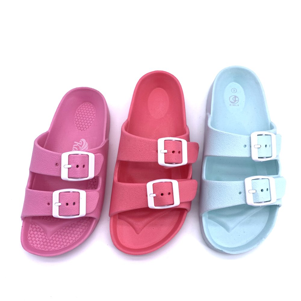 Factory Direct Classic Hot Selling Unisex EVA Slides Slippers With Buckle Straps for Beach Outdoor Walking