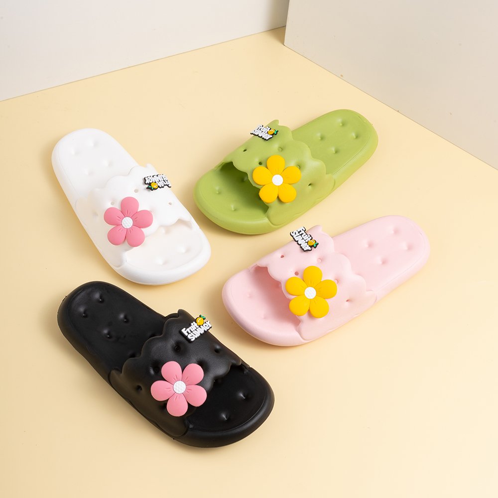 Factory Price Low MOQ Bath Slides Slippers Velcro Women's Sleepwear Chinelo Slide Slipper
