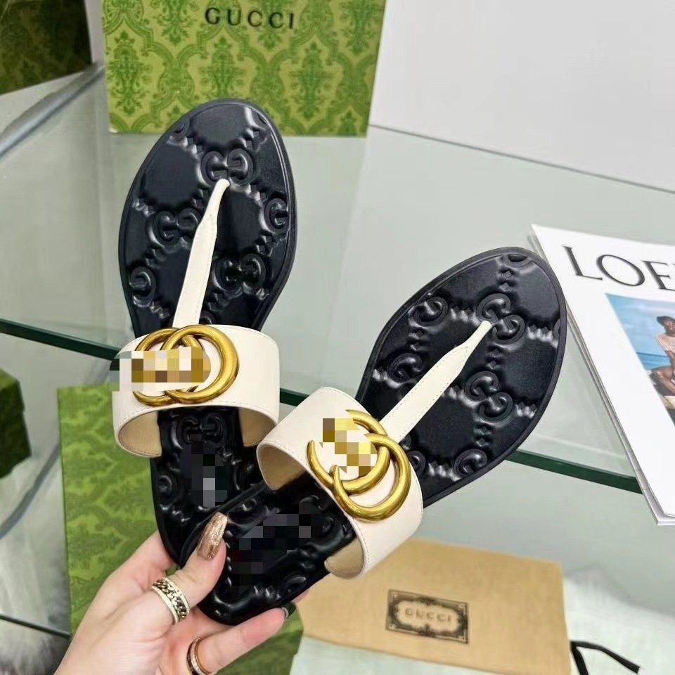 High Quality Luxury Summer Designer Slide Sandals for Ladies Anti-Slippery Lightweight Slippers for Women for Autumn Outdoors