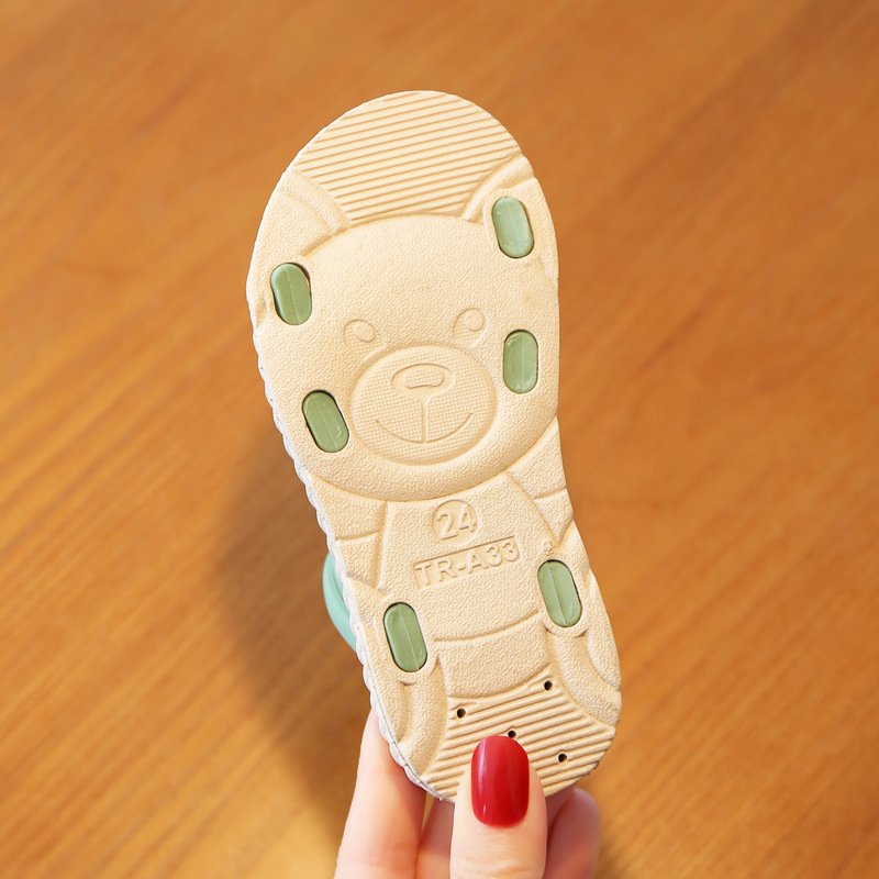 Cute Baby Shoes Summer Spring Korean Sandals Shoes Kid Candy Colors Strap Sandals for Baby Lovely Girls