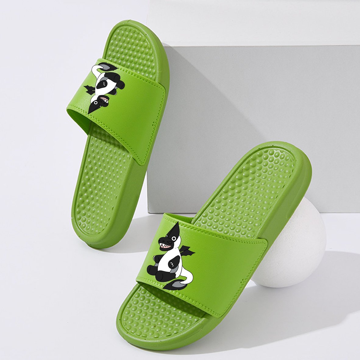 2024 Cheap Wholesale slide slippers Ladies printed 3D brand Custom logo Flip Flops Rubber personalized slipper For Women