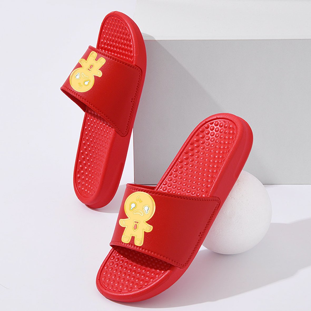 2024 Cheap Wholesale slide slippers Ladies printed 3D brand Custom logo Flip Flops Rubber personalized slipper For Women