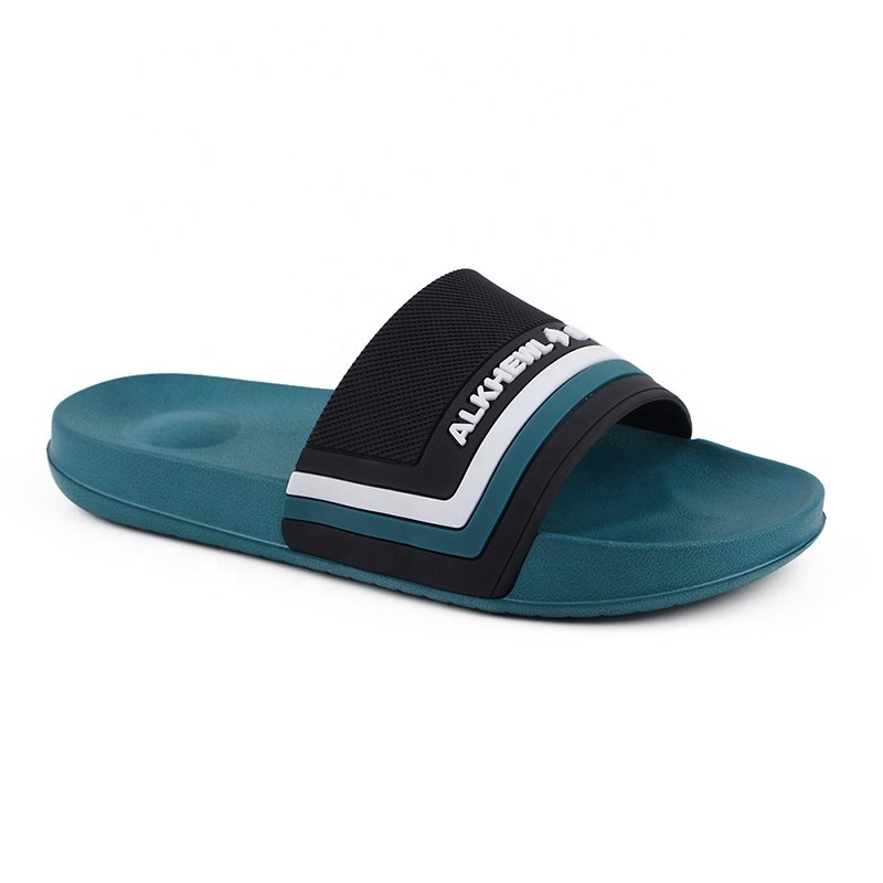 New Custom Designer Printed Slides Slippers Thick Sole EVA Soft Beach Men Slippers Men's Sandals Custom Slippers Slides For Men