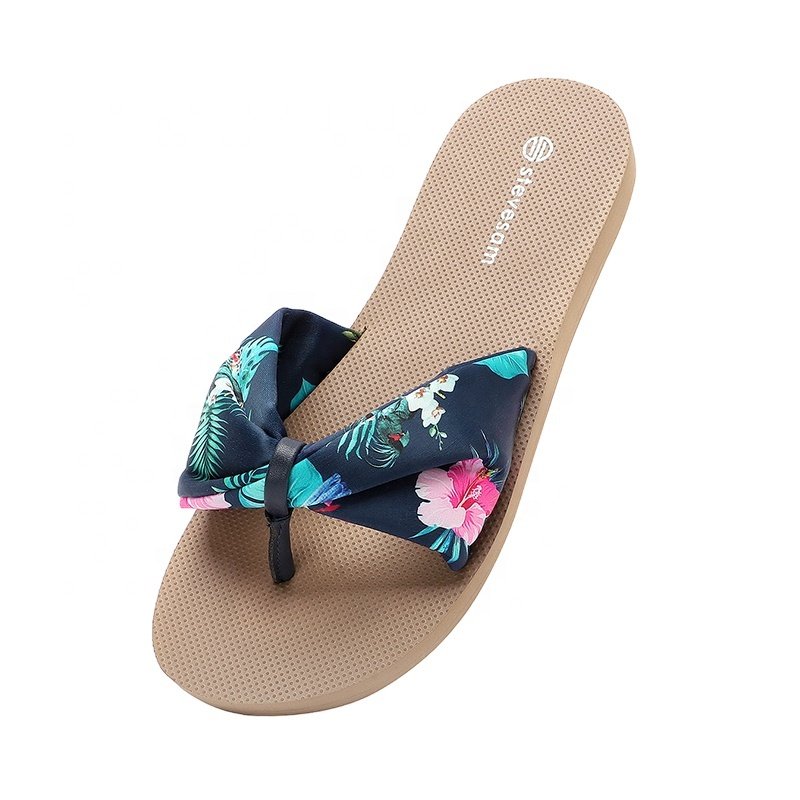 2023 Summer Fashion New Bow Flip Flops Wholesale