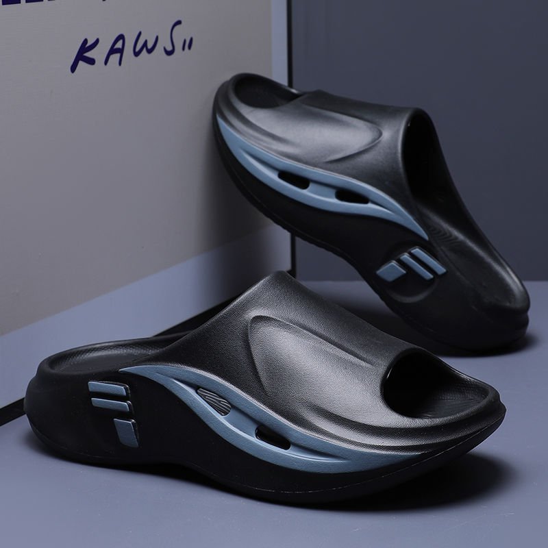 New Summer Men's EVA Non-Slip Durable Thick Sole Beach Sandals Slides Slippers Comfortable