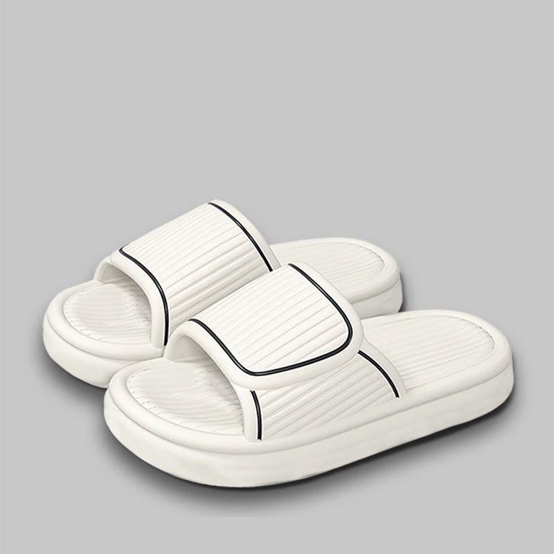 unisex non-slip black eva home slippers summer indoor slippers