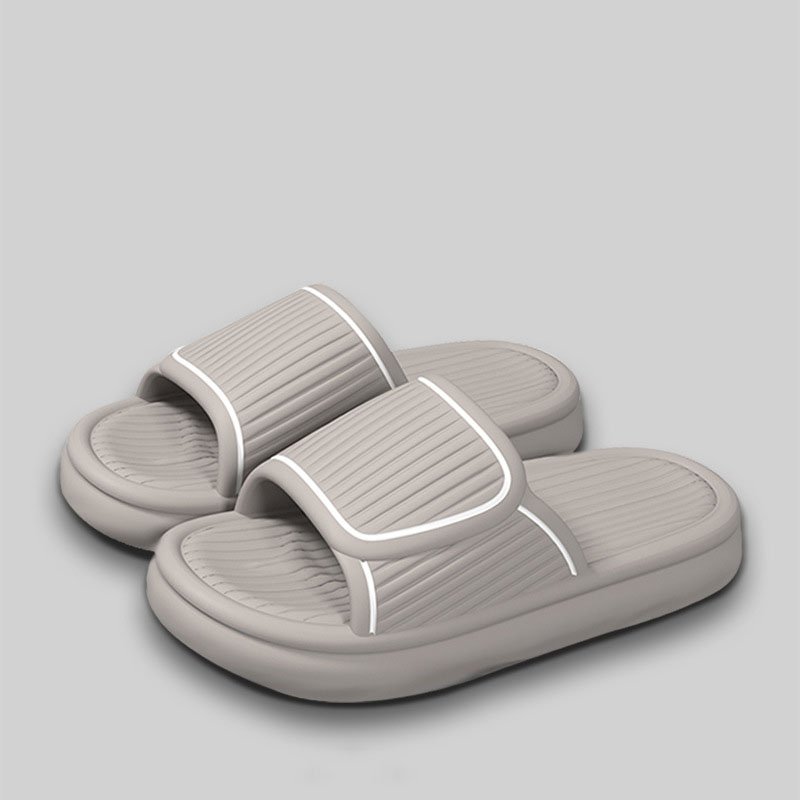 unisex non-slip black eva home slippers summer indoor slippers