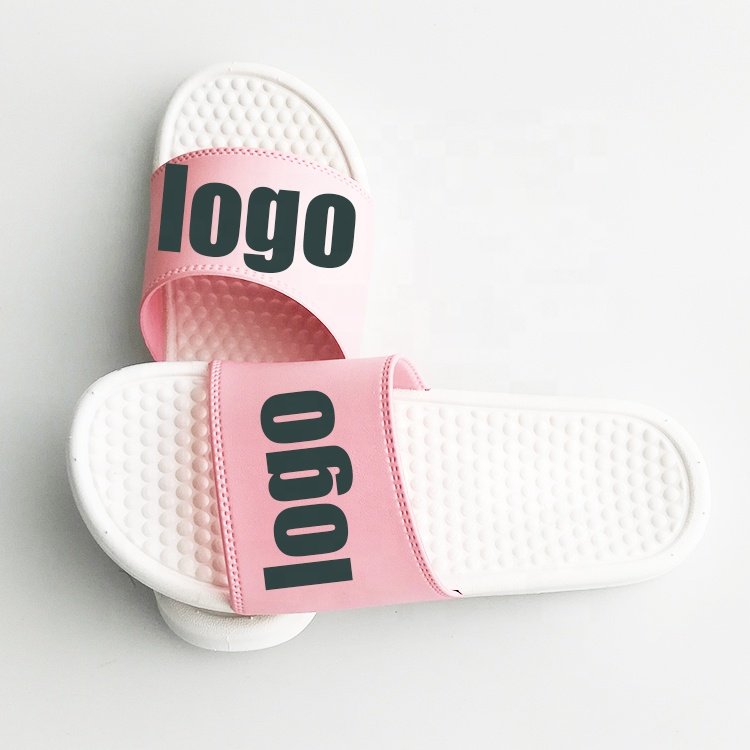 Slide-on Custom Design Home Massage sole Indoor Summer House Beach Sandals Lady Cheap Women Slides Unisex Slipper