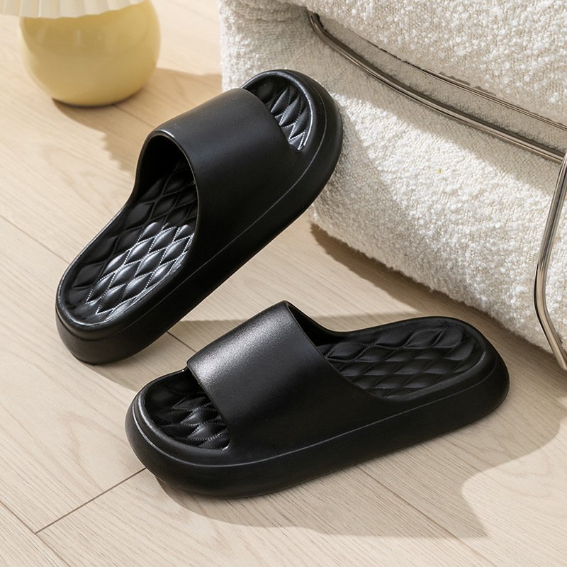 Bosirui Cheap Wholesale Slides Slippers Indoor Thick Soft Slippers for Women Pool Slides for Bathroom Custom Slides Slippers EVA