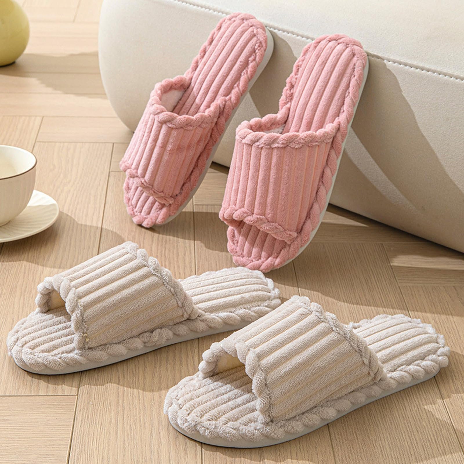 Hot sales indoor patuplas Christmas design fur Slipper women slide Women's Slippers good Quality slides slippers for women