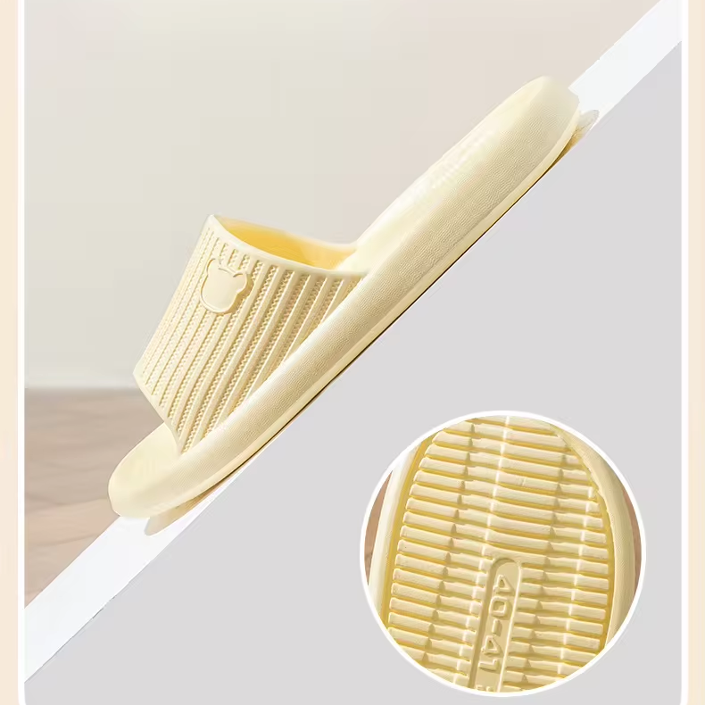cloud sole cartoon design colorful flexible thick lightweight EVA anti-slippery shower bath quick drying home slides slippers