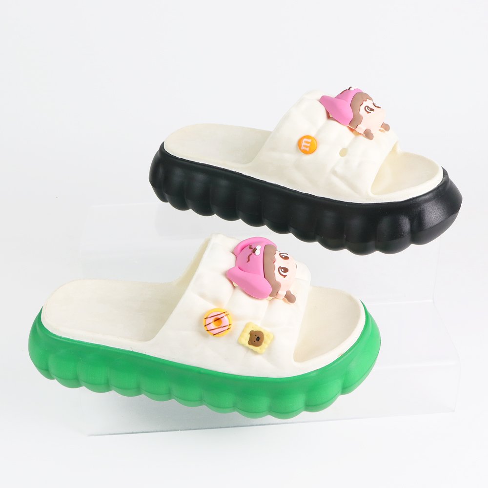 2024 New Model Womens Heels Shoes High Quality Chaussure Femme Mode Slide Slipper