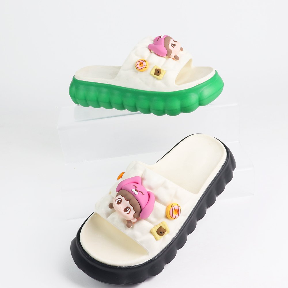 2024 New Model Womens Heels Shoes High Quality Chaussure Femme Mode Slide Slipper