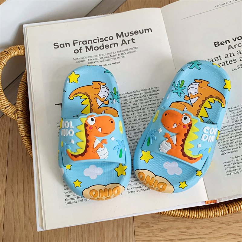 Children's Sandals and Slippers Outdoor Indoor Slides Footwear Bath Soft Bathroom Boy Girls Slippers PVC Summer EVA Customized