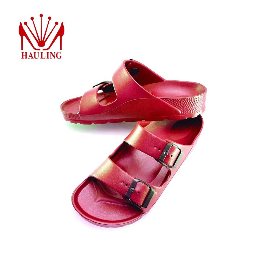 New Fashion House Sandals Birken Style Customized Buckle Flat Bottom Thick Sole Slides Slippers sports sandals