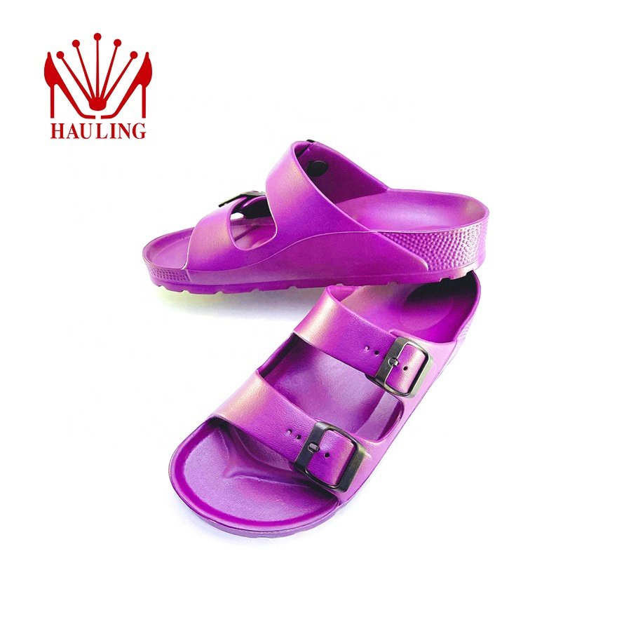 New Fashion House Sandals Birken Style Customized Buckle Flat Bottom Thick Sole Slides Slippers sports sandals