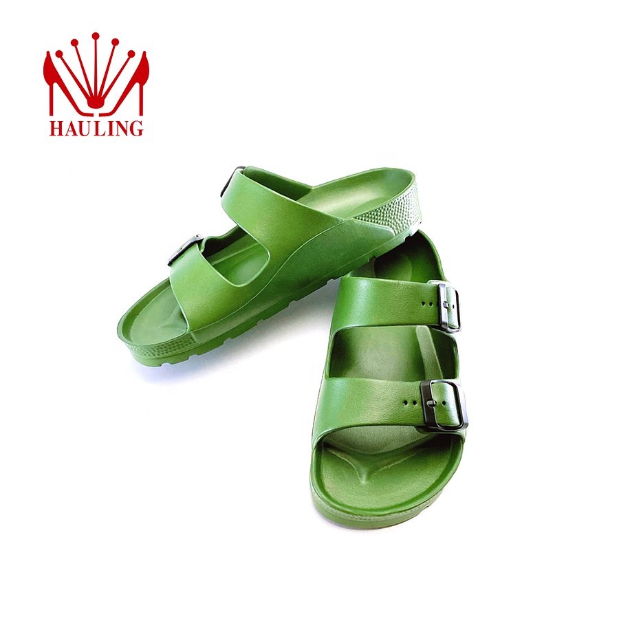 New Fashion House Sandals Birken Style Customized Buckle Flat Bottom Thick Sole Slides Slippers sports sandals