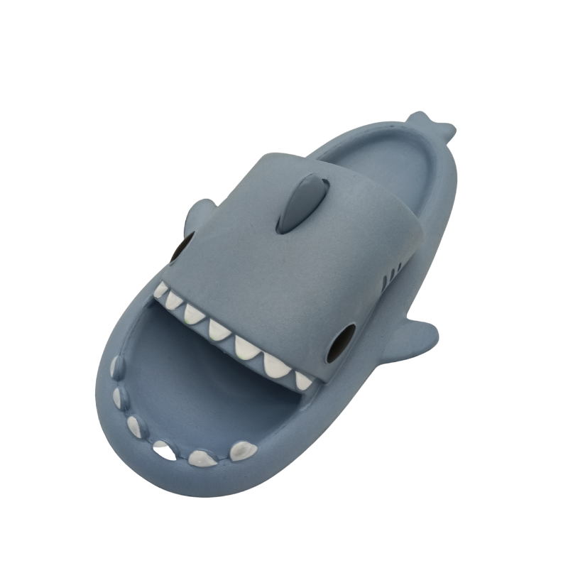 JDS Fashion EVA Funny Cartoon Women Shark Slides Slipper Kids Custom
