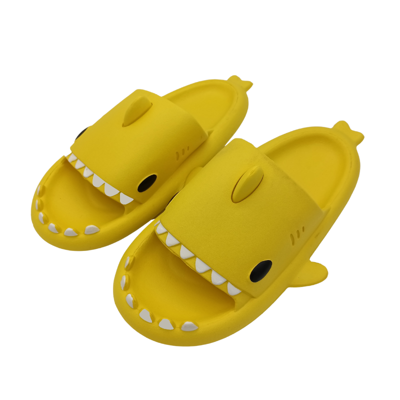 JDS Fashion EVA Funny Cartoon Women Shark Slides Slipper Kids Custom