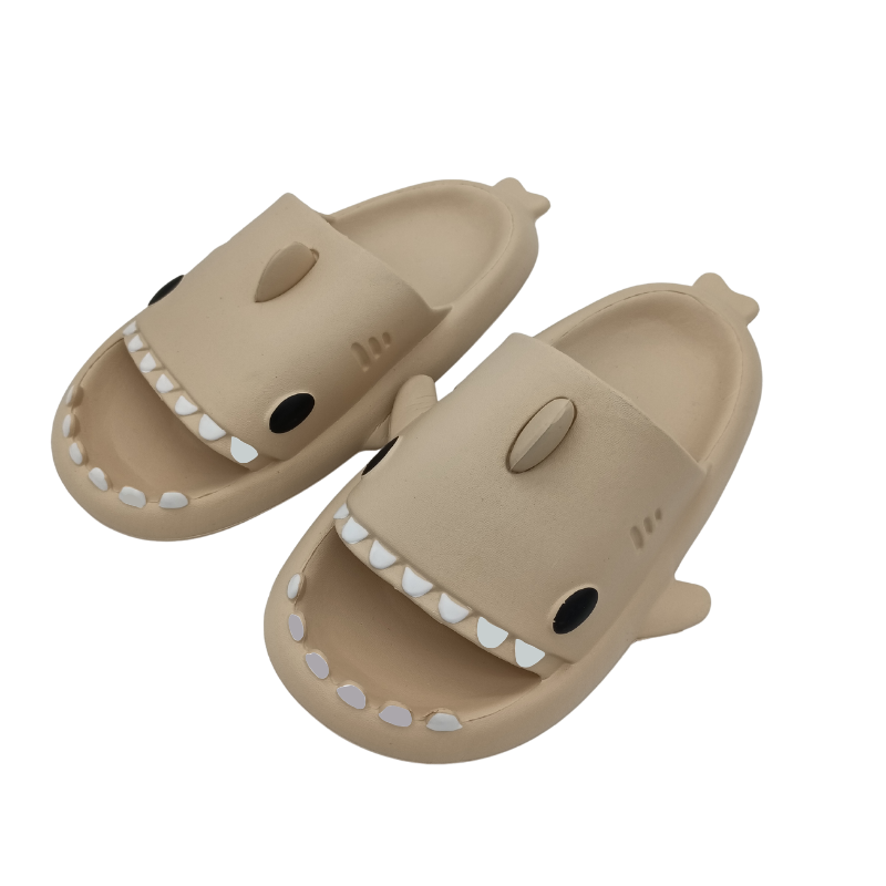 JDS Fashion EVA Funny Cartoon Women Shark Slides Slipper Kids Custom