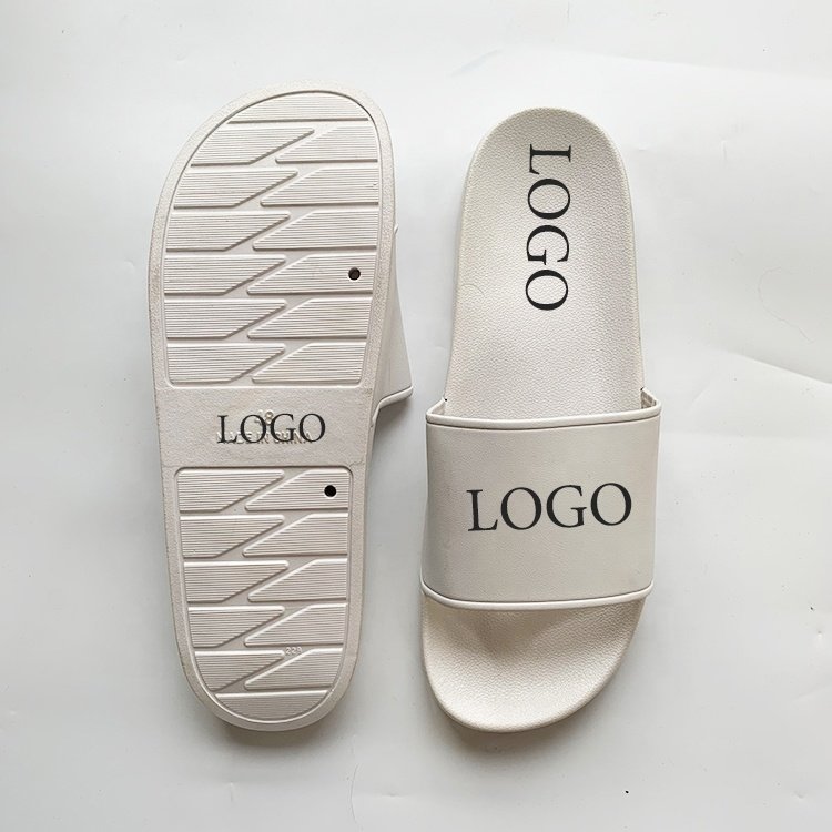 New Designer Custom 3D rubber straps Embossed Beach Flip Flop Men Slides Slippers With Logo
