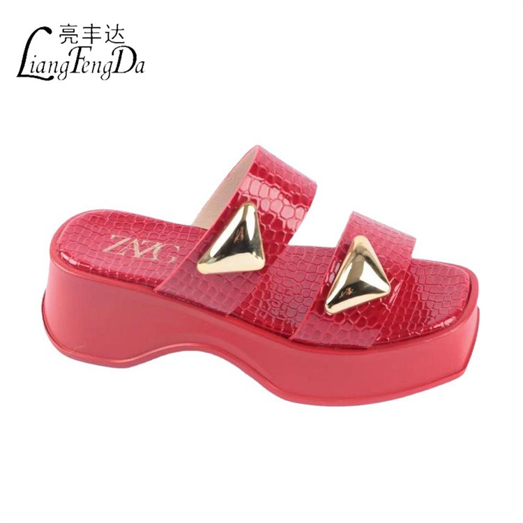 designer sandals Manufacturer Custom Sexy Platform Summer Slides Footwear Women's Slippers Customized Platform Sandals Female In Best Material