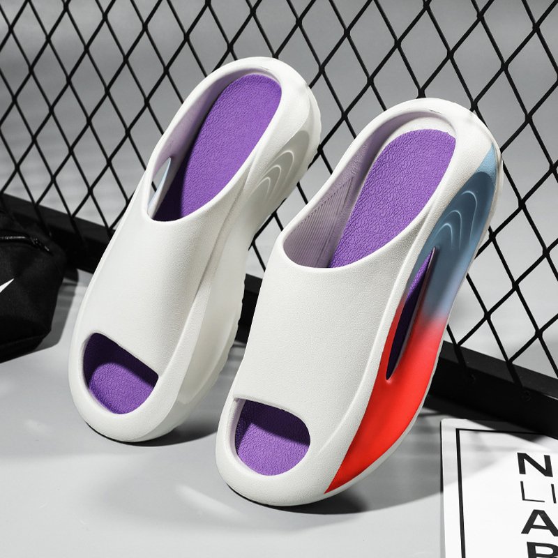 Fashion Custom Logo designer Printed Casual Sport Slides Slippers Sandals Summer EVA Custom Men's Women's Slides Slippers