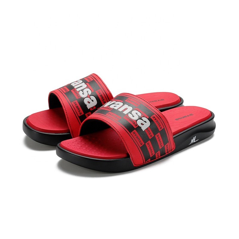 Xsheng Sports Slippers Arch Support Slides Slippers Soft Foam Inside Sports Light Weight Anti-Sliding Slipper For Bathroom