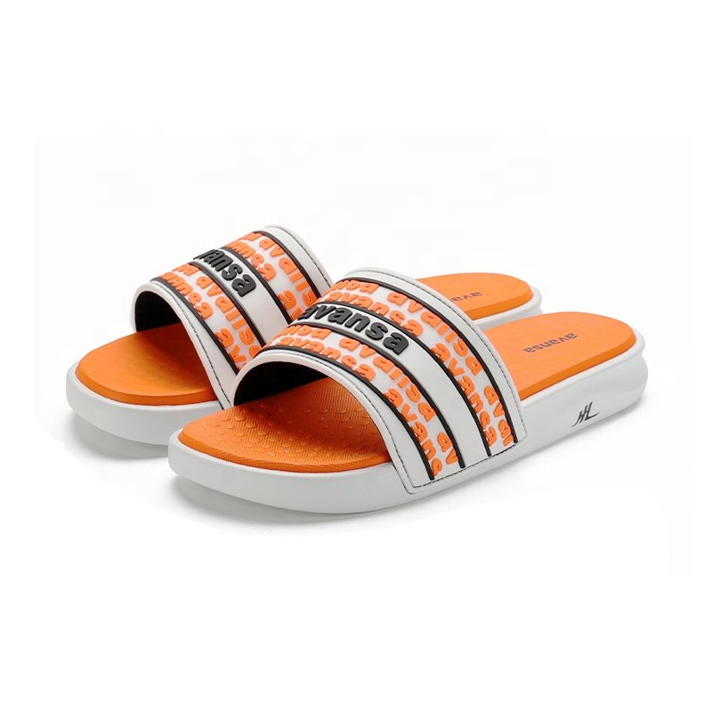 Xsheng Sports Slippers Arch Support Slides Slippers Soft Foam Inside Sports Light Weight Anti-Sliding Slipper For Bathroom