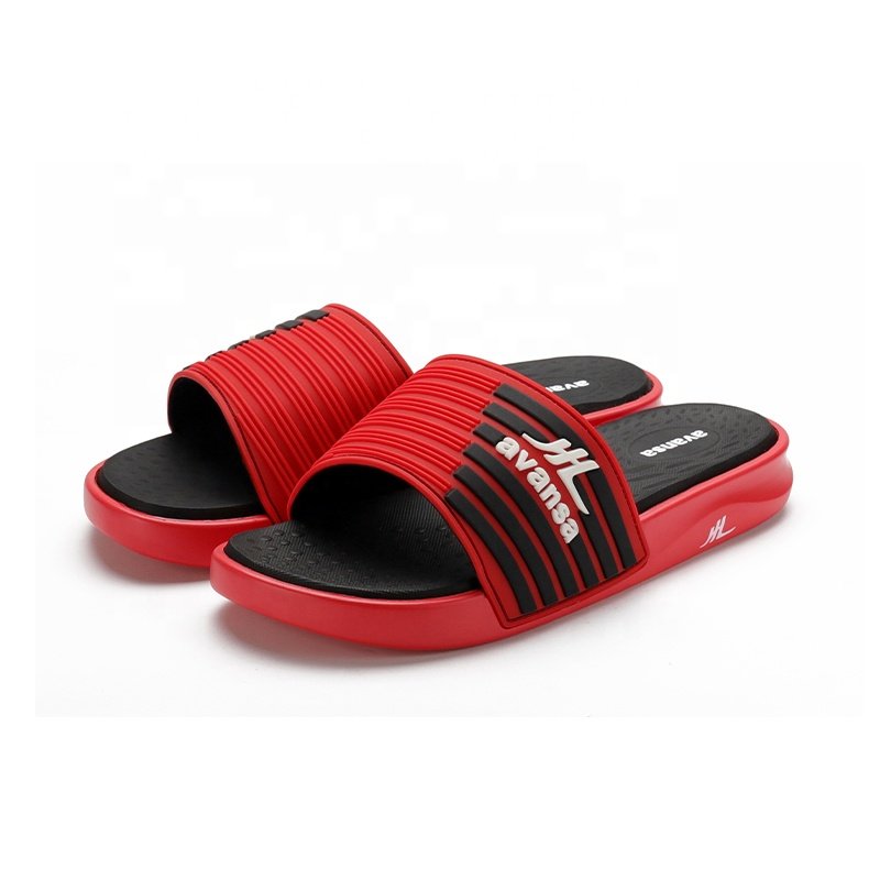 Xsheng Sports Slippers Arch Support Slides Slippers Soft Foam Inside Sports Light Weight Anti-Sliding Slipper For Bathroom