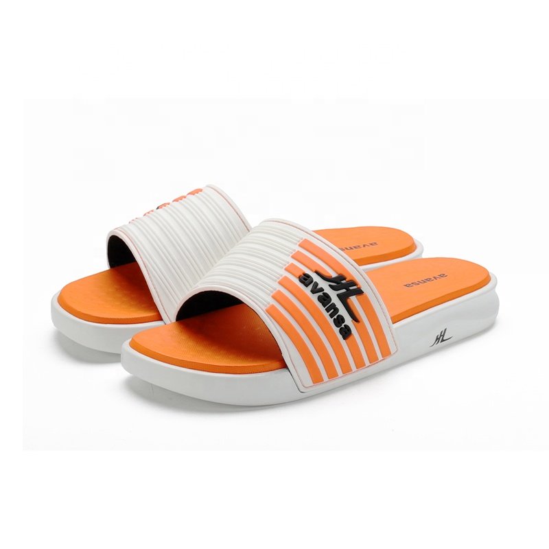 Xsheng Sports Slippers Arch Support Slides Slippers Soft Foam Inside Sports Light Weight Anti-Sliding Slipper For Bathroom