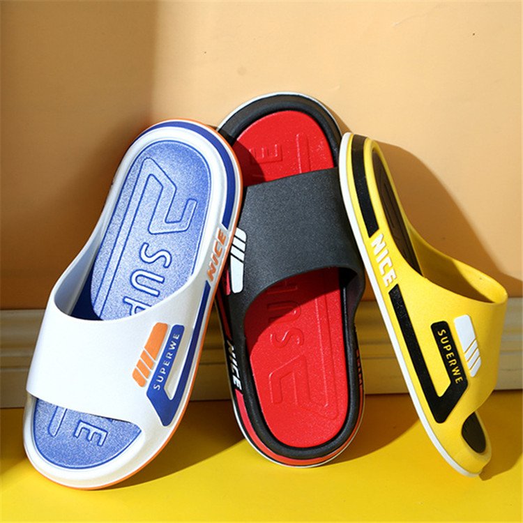 High quality slippers shoes outdoor indoor soft soles Anti-Slip men women Slide Sandals PVC slippers Beach slippers