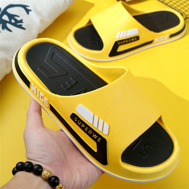 High quality slippers shoes outdoor indoor soft soles Anti-Slip men women Slide Sandals PVC slippers Beach slippers