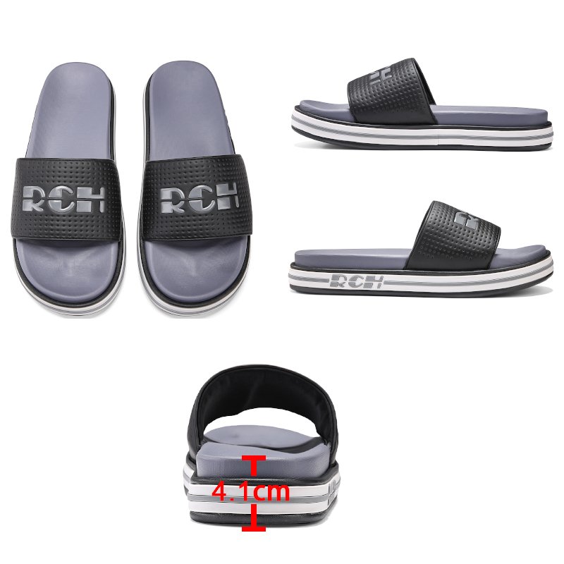 Luxury Brand Eva Slippers Slides Slippers Custom Logo 3d Rubber Mens Zapatilla Bus Slide Claquette Rubber Slides Sandals For Man